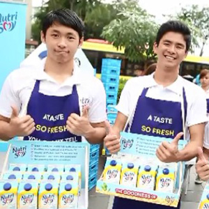 Tastes as Good as Fresh Soya Milk